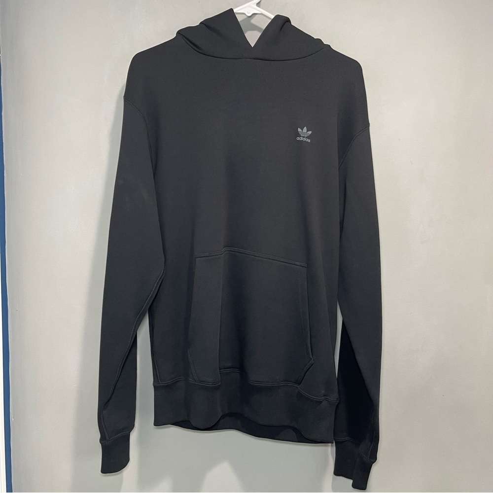 Adidas Men's Black and Grey Hoodie Pharrell Williams Human Race Size Small